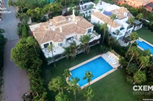 Poroşenkonun İspaniyadakı villası – Video