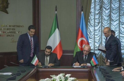 Cahangir Əsgərov Küveytlə saziş imzaladı – FOTO