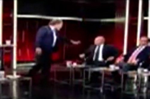 BİABIRÇILIQ : Millət vəkilləri canlı yayımda bir-birinə stəkan atdılar - VİDEO