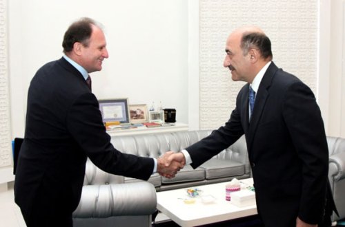 Nazir səfiri qəbul edib - Foto