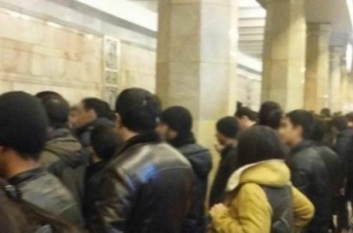 Bakı metrosunda növbəti TƏLAŞ: 