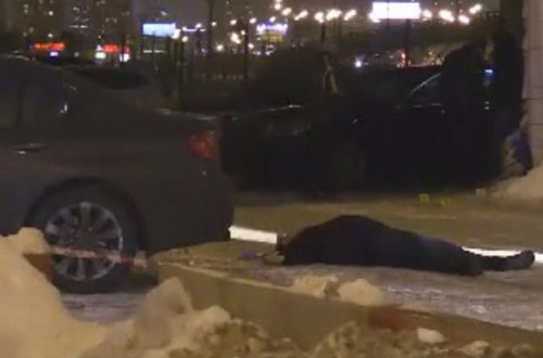 Biznesmenə sui-qəsd: 49 atəş açıldı - VİDEO