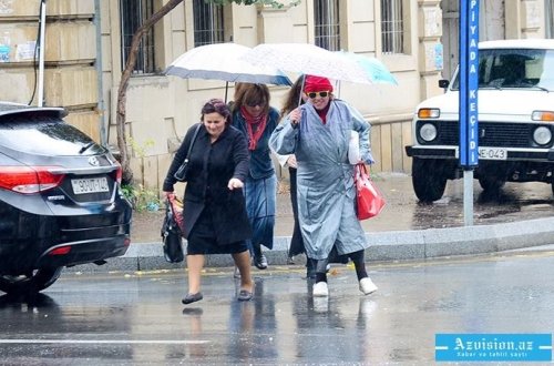 İstirahət günü yağış yağacaq