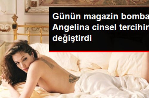 Ancelina Coli o qadınla yatır? İDDİA - VİDEO