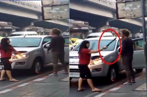 Qadın sərxoş ərinin başına elə oyun gətirdi ki... - VİDEO