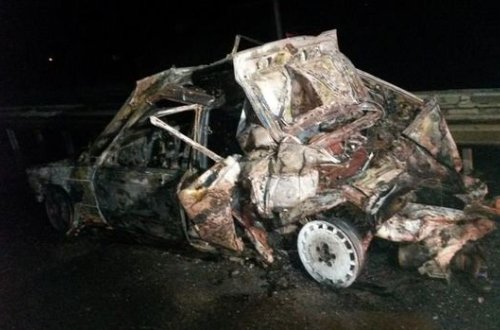 Goranboyda dəhşətli qəza: Ölən və yaralananlar var – FOTOLAR