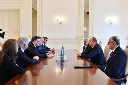 Prezident TOTAL-ın icraçı direktoru ilə görüşü