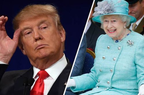 Donald Tramp Böyük Britaniya kraliçası ilə görüşəcək