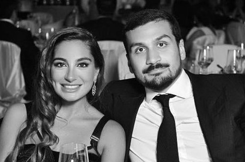 Arzu Əliyevanın həyat yoldaşı ilə YENİ FOTOSU