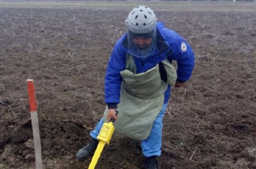 Tərtərdə top mərmisi tapılıb