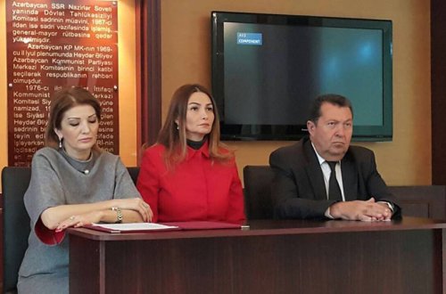 Qənirə Paşayeva Beynəlxalq Tolerantlıq günü ilə bağlı tədbirdə iştirak edib - FOTOLAR