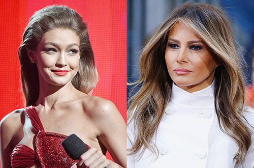 Dodaqlarını büzərək Trampın xanımını parodiya etdi - Üzr istədi