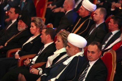 Şeyx Patriarx Kirillin 70 illik yubiley mərasimində - Fotolar