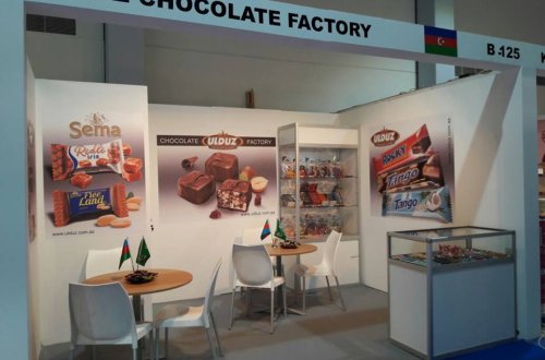 Ulduz Şokolad Fabriki Beynəlxalq Qida Sərgisində ölkəmizi  “Made in Azerbaijan” brendi ilə təmsil edir - FOTOLAR
