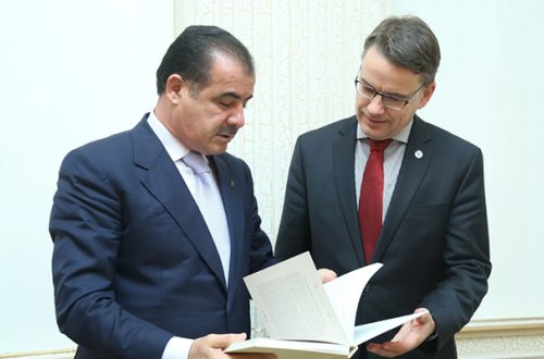 Elmar Vəliyev BMT nümayəndə heyəti ilə görüşüb - FOTOLAR