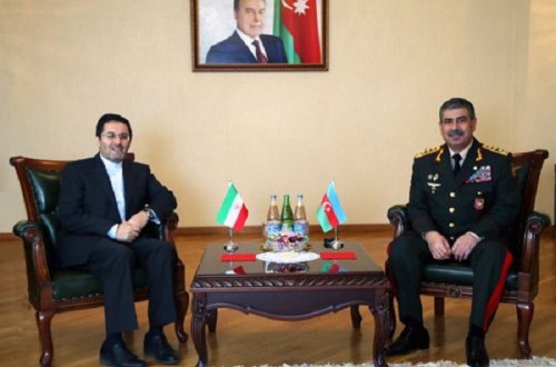 Zakir Həsənov İran səfiri ilə görüşüb