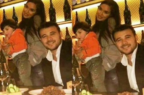 Leyla Əliyeva Emin və Əminə ilə - FOTO