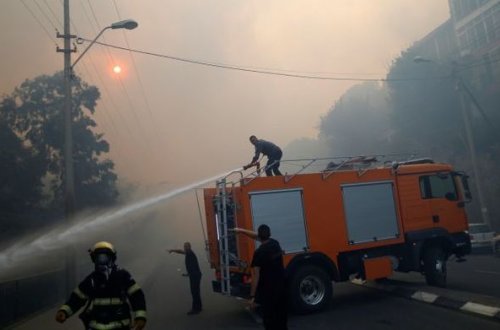 İsraildə yanğın törətməkdə şübhəli bilinən 12 nəfər saxlanılıb