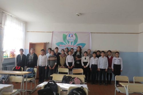 “Ekoloji mədəniyyətin formalaşdırılmasında gənclərin rolu” mövzusunda layihənin icrası davam edir