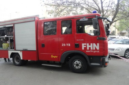  SON DƏQİQƏ - Paytaxtda yaşayış binasında yanğın