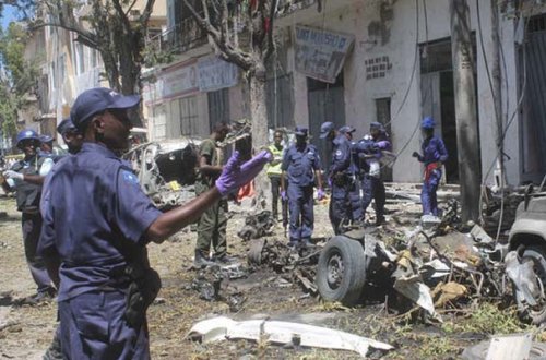 Somalidə polis binasının yaxınlığında partlayış - 10 ölü, 12 yaralı