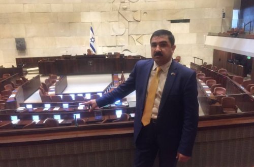 İbad Hüseynli İsrail parlamentində-FOTOLAR