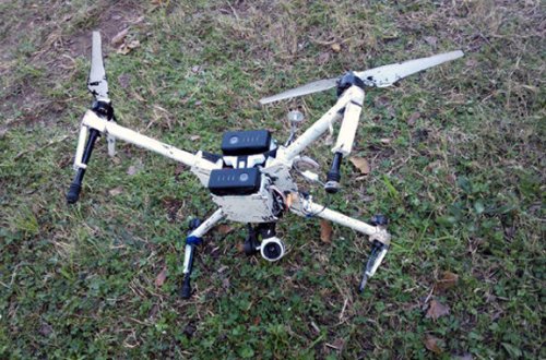 Düşmənin pilotsuz uçuş aparatı məhv edilib — FOTOLAR