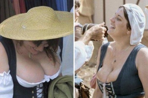 Bu kənd iri sinəli qadınları sevənlər üçün cənnətdir - FOTO