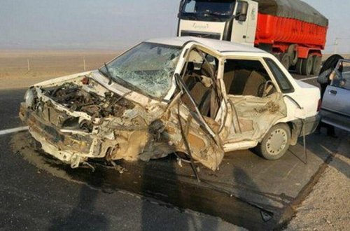 İranda ağır yol qəzası: 5 nəfər öldü