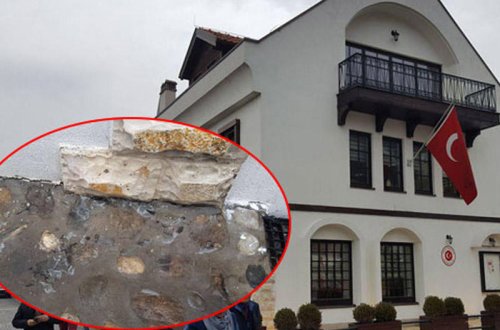 Türkiyə konsulluğuna bombalı hücum - FOTOLAR