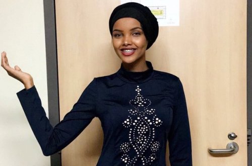 ABŞ-da tarix yazan müsəlman gözəl... - FOTOLAR