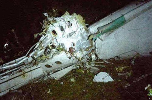 Təyyarənin düşdüyü yerdən VİDEO