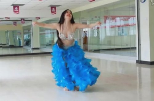 Çinli qızdan möhtəşəm oriental rəqs - İzlənmə rekordu qırdı - VİDEO