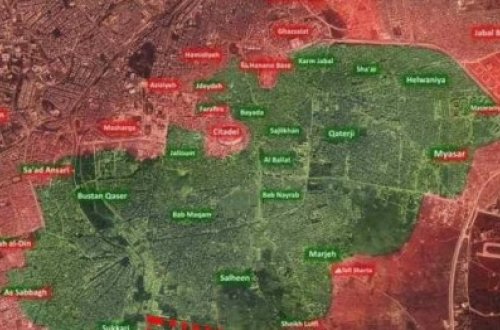 Əsəd Hələbdə strateji rayonu ələ keçirdi - FOTO/VİDEO