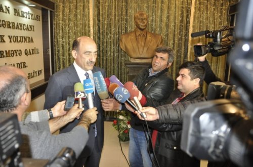 Əbülfəs Qarayev ölkə rəhbərliyinə təşəkkür edib