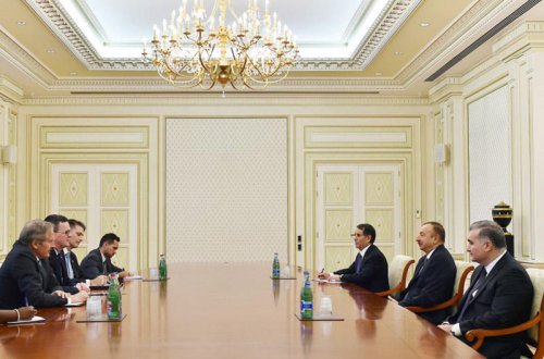 Prezident İlham Əliyev bir sıra görüşlər keçirib - FOTOLAR