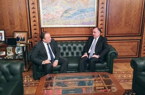 Məmmədyarov Bakıda həmkarı ilə görüşüb