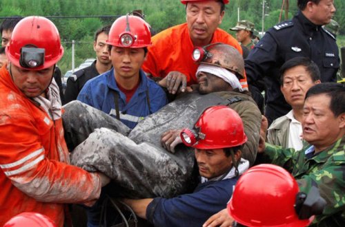 ŞOK ! 17 il əvvəl çökmə baş verən mədəndən sağ tapıldı - FOTOLAR