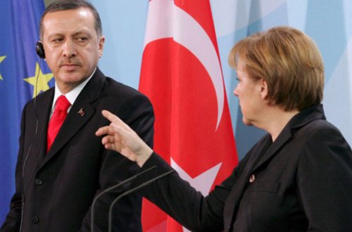 Ərdoğanla Merkel Hələb və Kiprdən danışdı