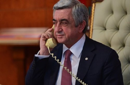 ABŞ-ın yeni vitse-prezidenti Sarkisyana zəng edib