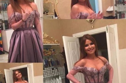 Sevda dekolte geyindi, sinəsini açdı - FOTO