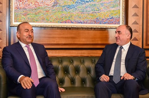  Çavuşoğlu Bakıdadır: `Qarabağı müzakirə etdik`