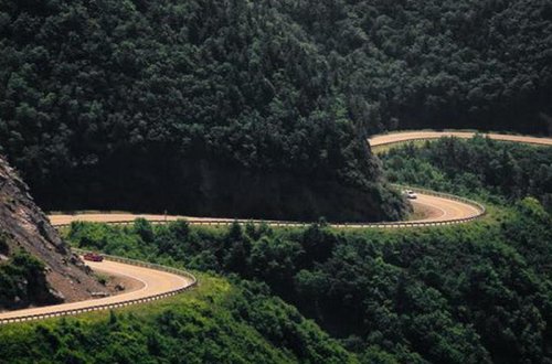 Xəzərin sahilində dünyanın ən gözəl yolu - FOTO 