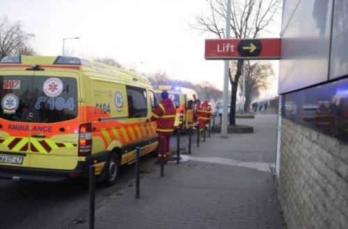 Budapeşt metrosunda dəhşətli qəza — yaralılar var