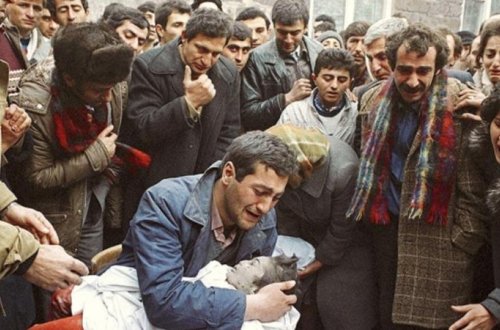 Xaraba qalan Ermənistanın xəyanəti - Spitak zəlzələsi - FOTOLAR