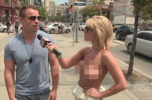 Bu kanalda aparıcılar efirə lüt çıxırlar