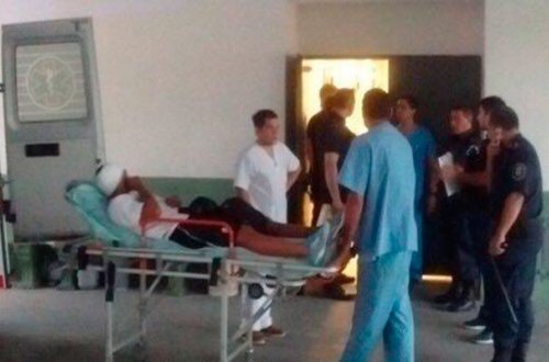 Polis futbolçunu başından güllələdi - Foto