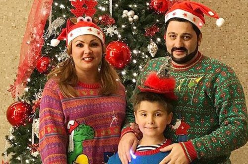 Azərbaycanlı müğənni ailəsi ilə ABŞ-da - FOTOLAR