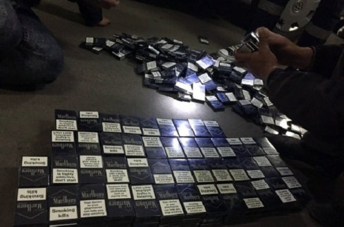 Gömrükdə 5 min ədəd siqaret tutulub