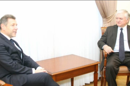 Yeni həmsədr Nalbandyanla görüşdü